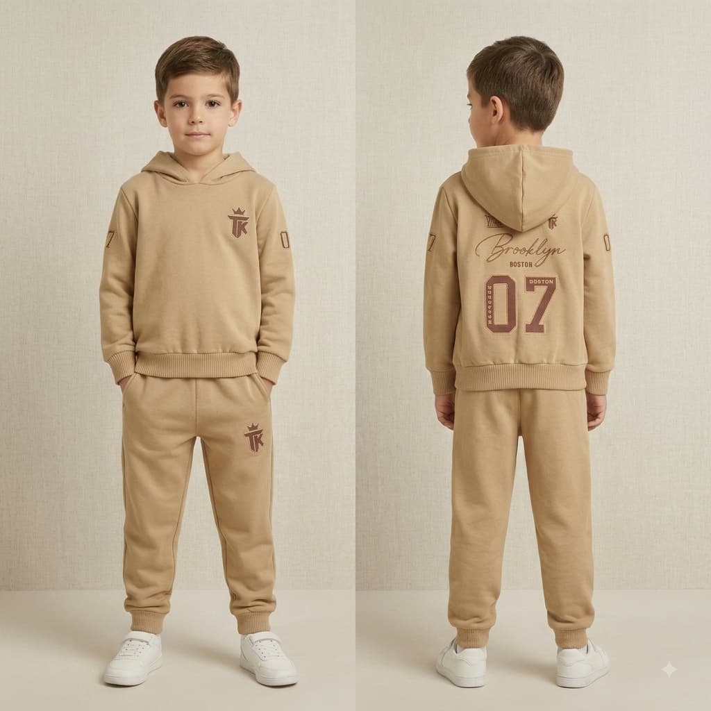 Conjunto Infantil Menino 2 ao 14 anos Casaco e Calça Moletom Lançamento Inverno Agasalho