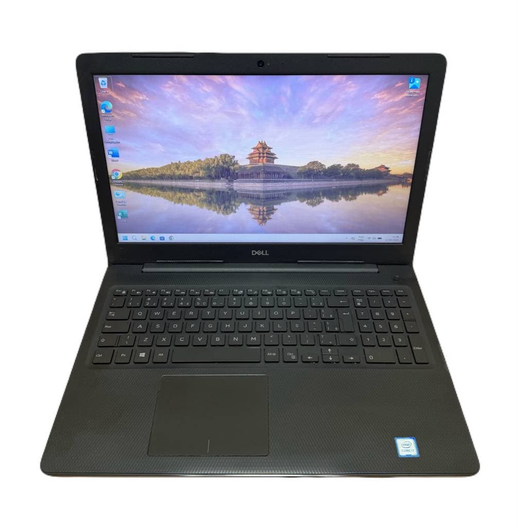 Notebook Dell Intel Core I7 8gb Ddr4 M.2 256gb Win 11 Vitrine