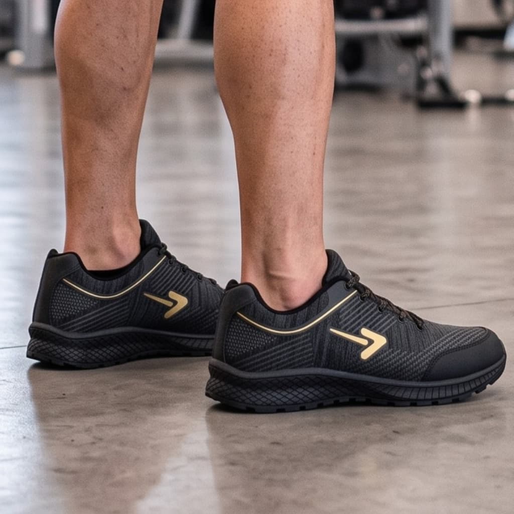 Tênis Masculino Esportivo Tamanhos Especiais Grande Leve Confortável Macio Antiderrapante Resistente