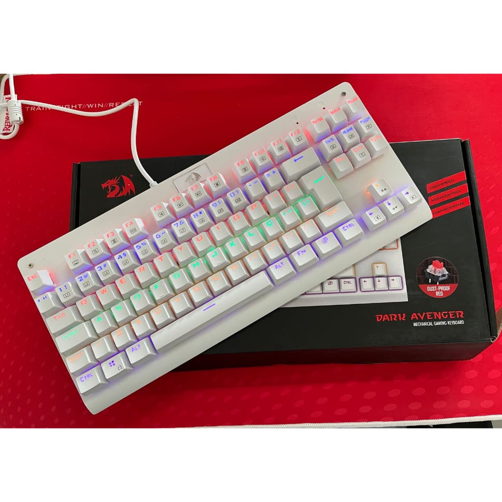 Teclado Mecânico Redragon Dark Avenger Lunar Rainbow (Recondicionado)