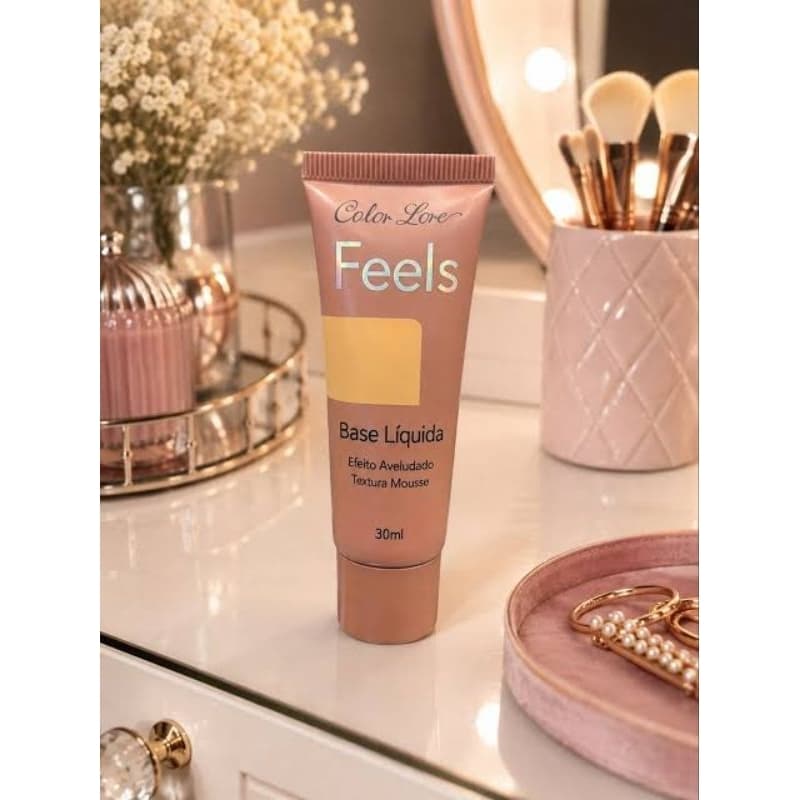 Base Líquida Color Love Feels – Cobertura Impecável, Acabamento Aveludado e Alta Durabilidade
