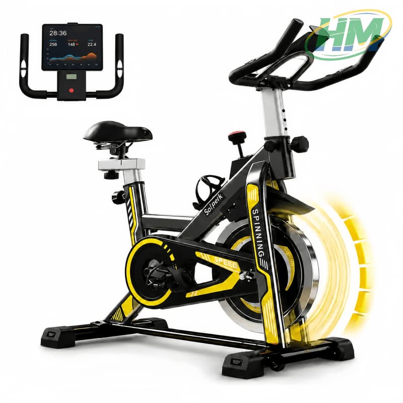 ✅[BR Seller]Bicicleta Ergométrica Spinning Roda De Inércia Robusta Suporta 120kg Sem Balanço