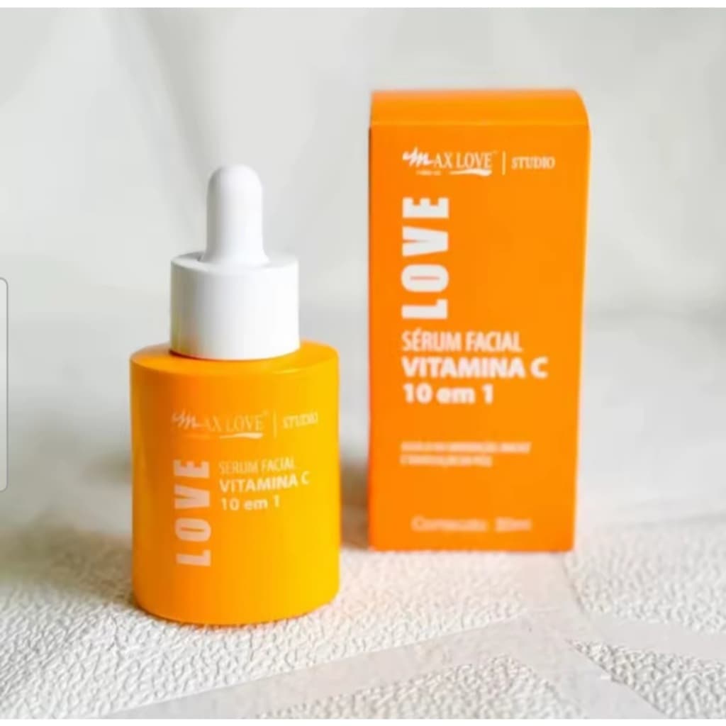 Sérum Facial Vitamina C - 10 em 1 Max