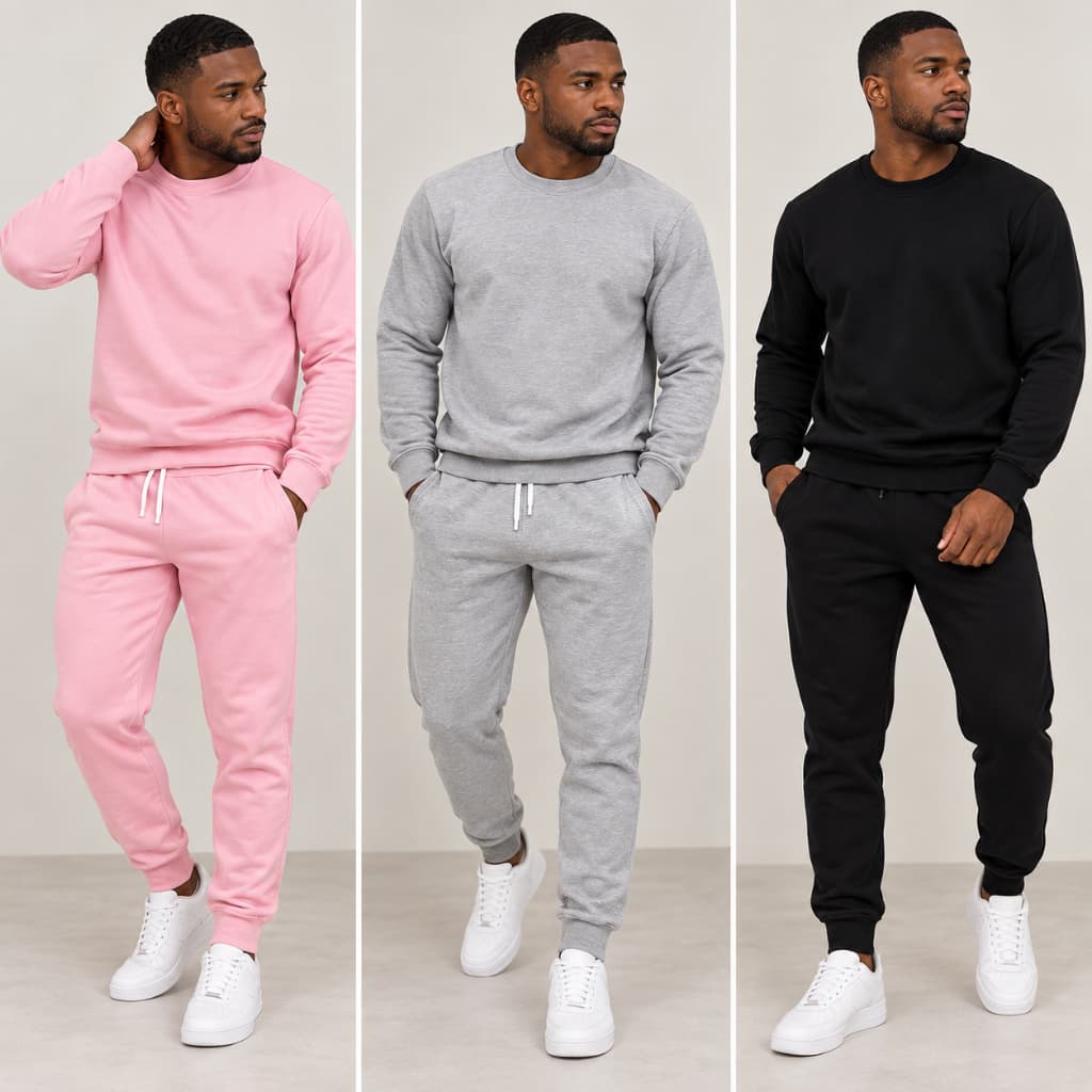 Conjunto Moletom Feminino e Masculino LEVE Moletinho Inverno Casual Confortável