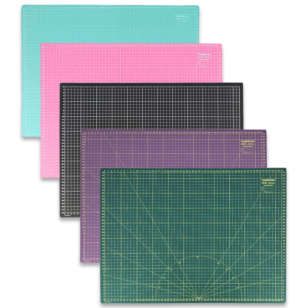 Base de Corte A2 60x45cm para Tecidos Patchwork e Scrapbook Frente e Verso