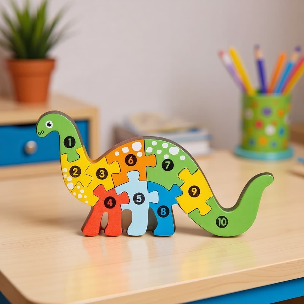 Brinquedos Para Crianças De 2 anos Quebra Cabeça 3D Madeira Montessori Brinquedo Educativo Brinquedos De Menino