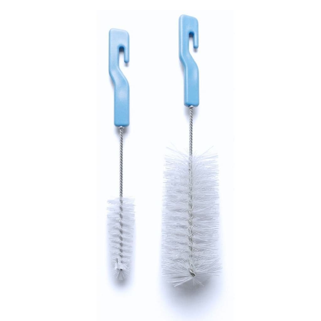 Kit 2 Escova Mamadeira Limpeza Lavar Bico Chupeta Bebê
