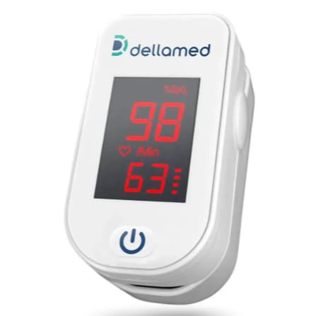 Oxímetro Digital Led de Dedo Portátil de Alta Precisão