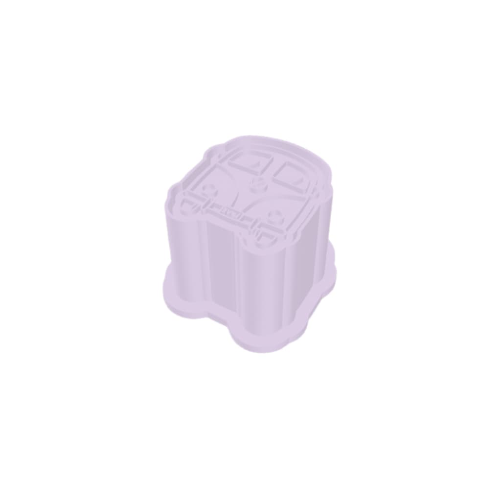 Ejetor Modelador de Doces Brigadeiro Kombi Profissional para Confeitaria Biscuit Massinha de Modelar