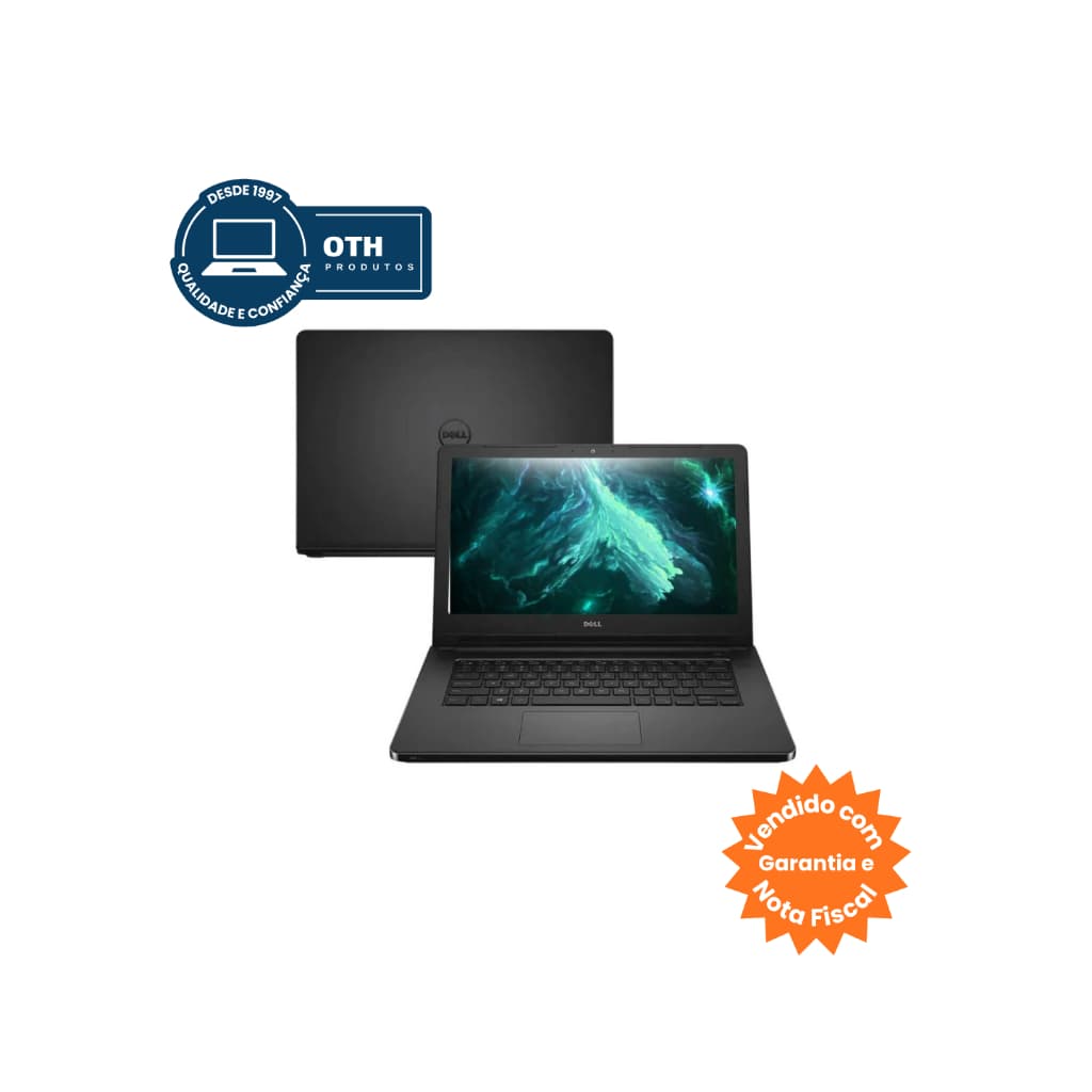 Notebook Dell Latitude 3480 14" Core i5 7ª Geração, 8GB, SSD-240GB - Usado, garantia de 6 meses e NF