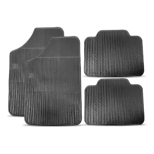 Tapete Automotivo Universal Impermeável Emborrachado Jogo com 4 Peças Ruchi
