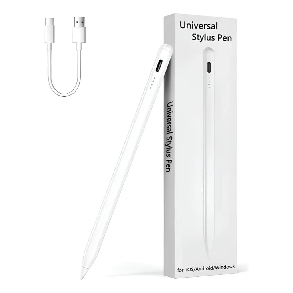 Caneta Touch Pen Universal para Tablet e Celular Compatível com iOS e Android - Alta Sensibilidade