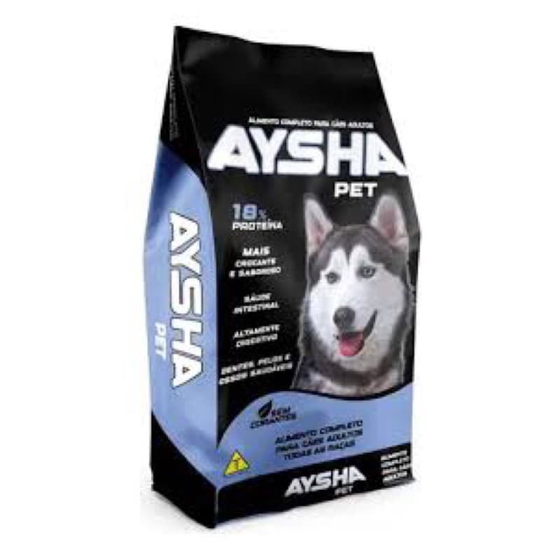 Ração para cachorro Aysha 15 Kg