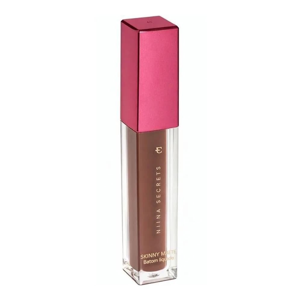 Batom Líquido Eudora Niina Secrets Skinny Matte Rosa Lótus 5ml