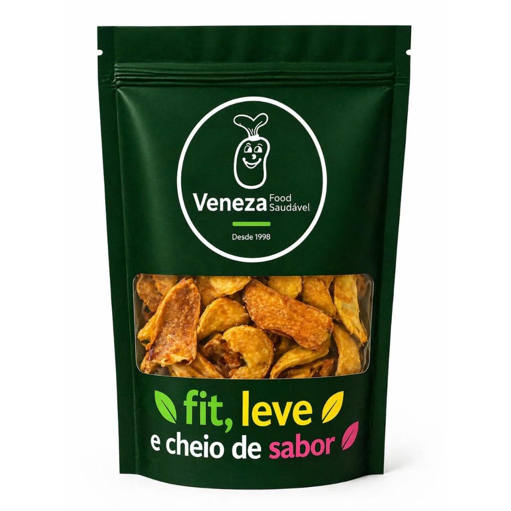 Banana Chips Doce Premium 100% Natural 60g  (Veneza Food saudável)