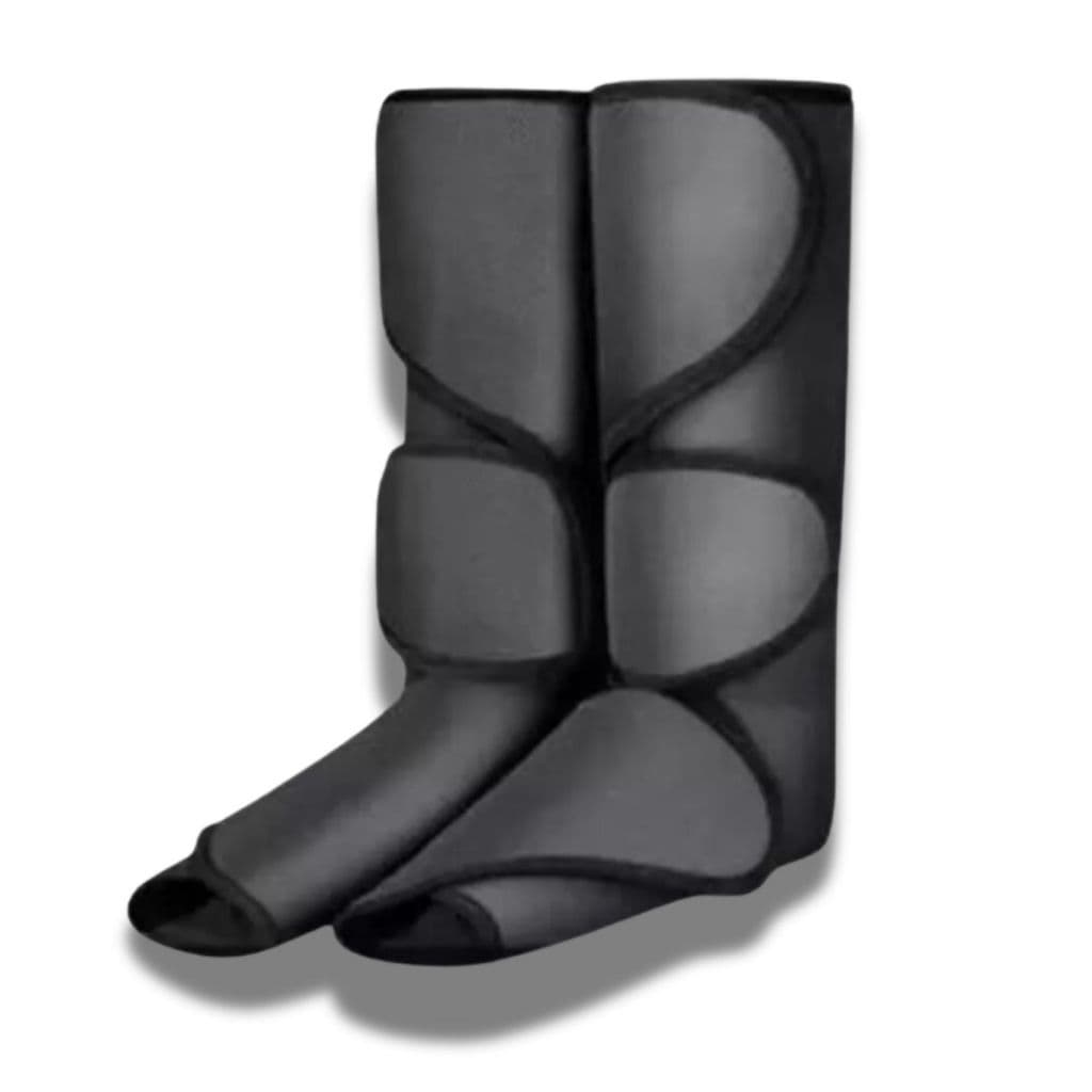 Bota Massageadora Recuperação Muscular de Ar Pneumática Com Aquecimento Massagem Linfática - Bivolt