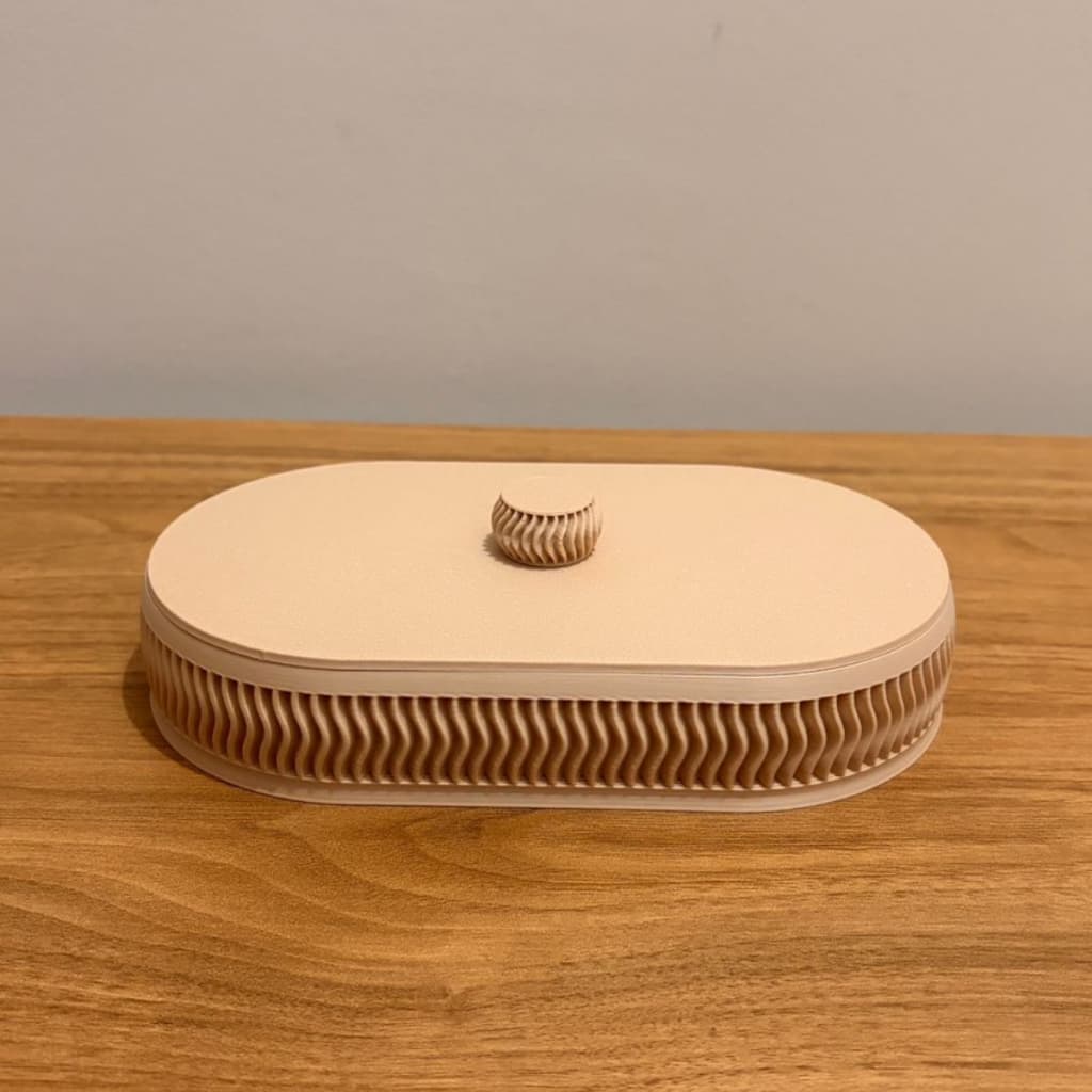 Organizador Multiuso com Tampa Design Moderno  Caixa Organizadora Elegante para Banheiro, Cozinha e Decoração