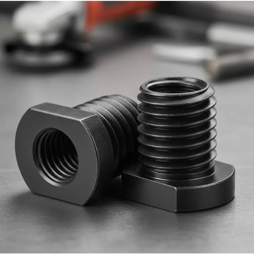 Parafuso Conector Conversor Adaptador de Rosca M10 a M14 pra Esmerilhadeira Lixadeira Angular Rebarbadora Polimento