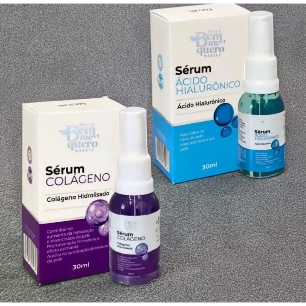 Sérum Facial Bem Me Quero - 30ml Anti-Idade Hidratação Firmeza Pele