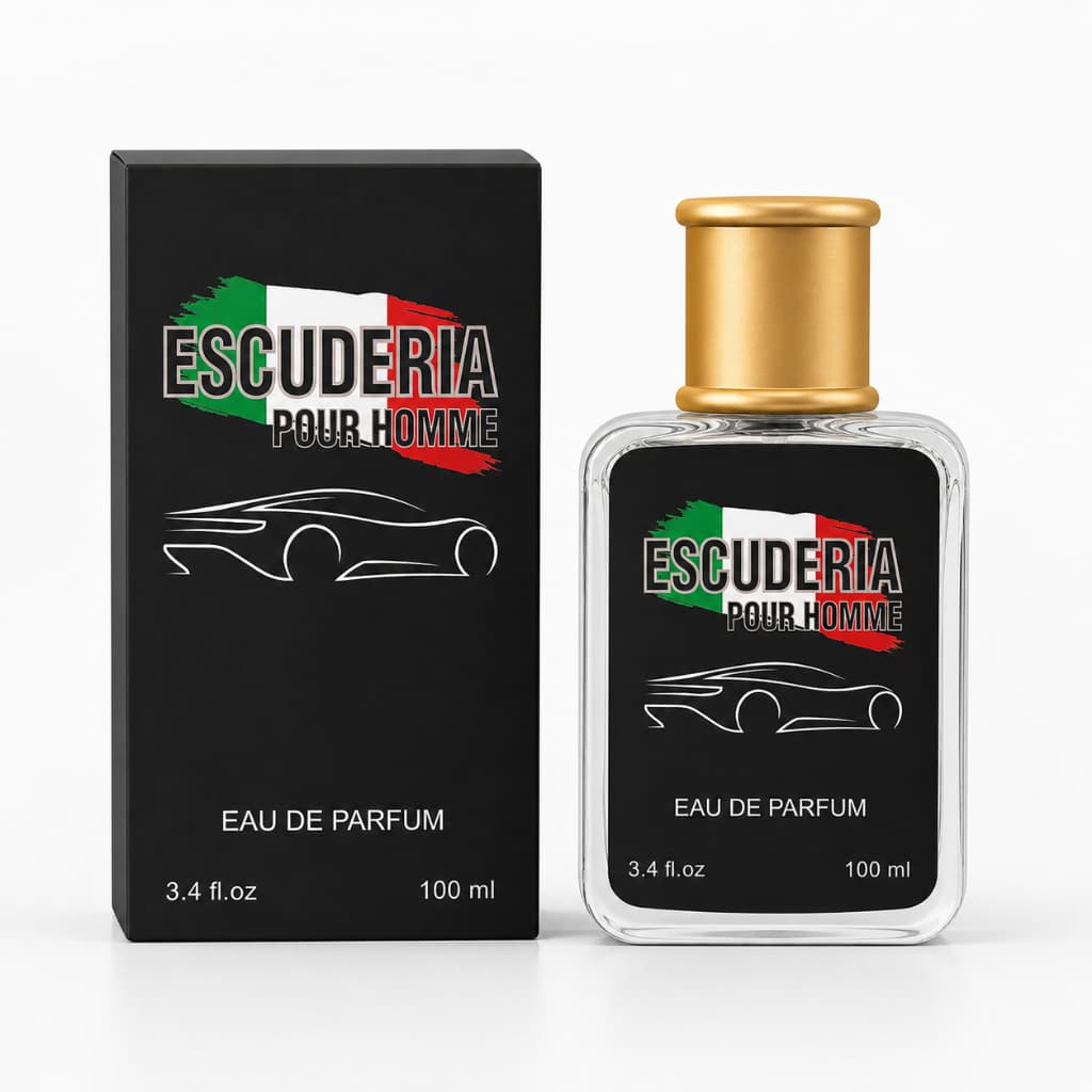 Perfume Masculino Escuderia Black Pour Homme 100ml - Beleza Que Só