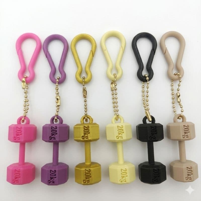 kit cahaveiro + mosquetão halter academia musculação ideal para brindes e eventos