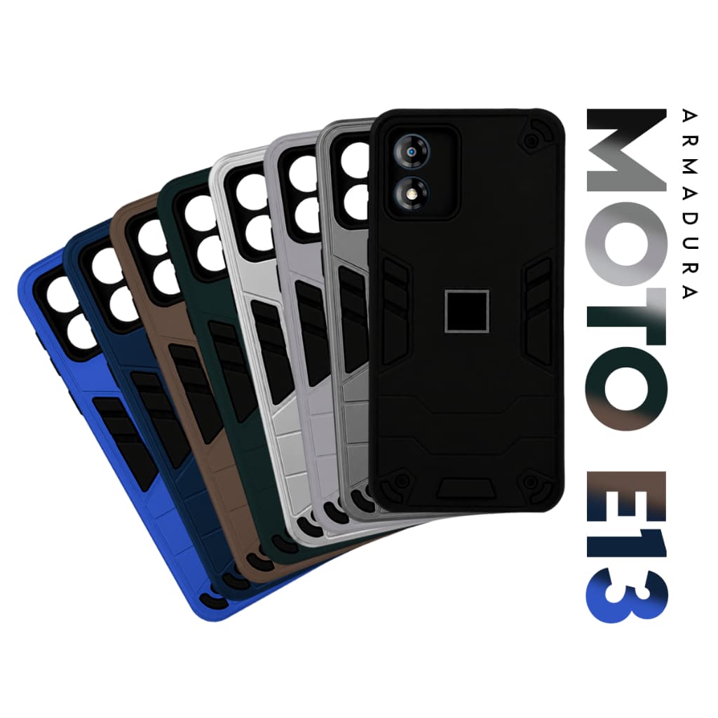 Capa Capinha Case Armadura Militar Compatível para Motorola Moto E13 Xt2345 tela 6.5 pol.