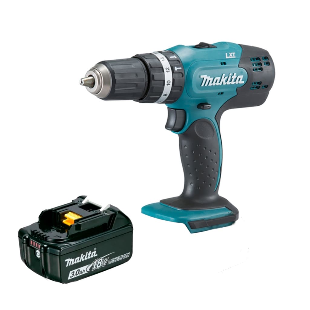 Parafusadeira Furadeira Impacto Makita DHP453Z 18V + Bateria 3Ah