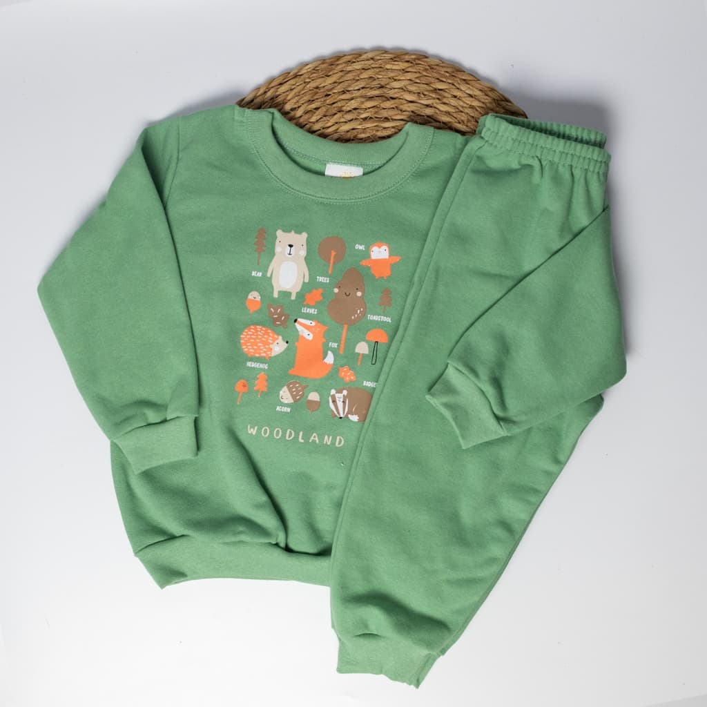 Conjunto Moletom Peluciado Blusa e Calça Inverno Menino Bebê Infantil