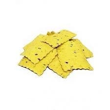 Biscoito de Linhaça com Ervas Finas a Granel Snack Crocante Petisco Saudável Lanche