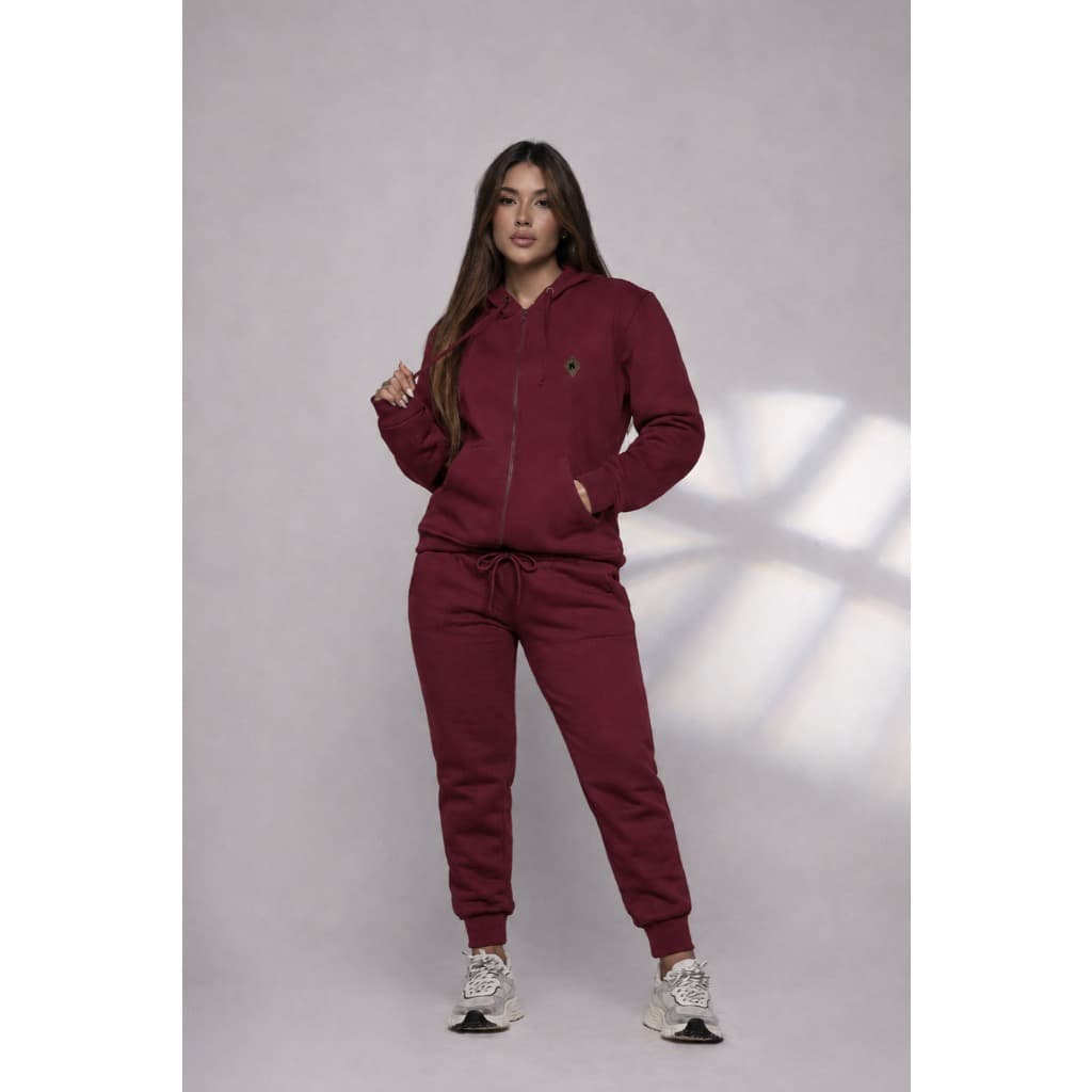 Conjunto Feminino de Moletom Tradicional Conjunto Moletom Quentinho
