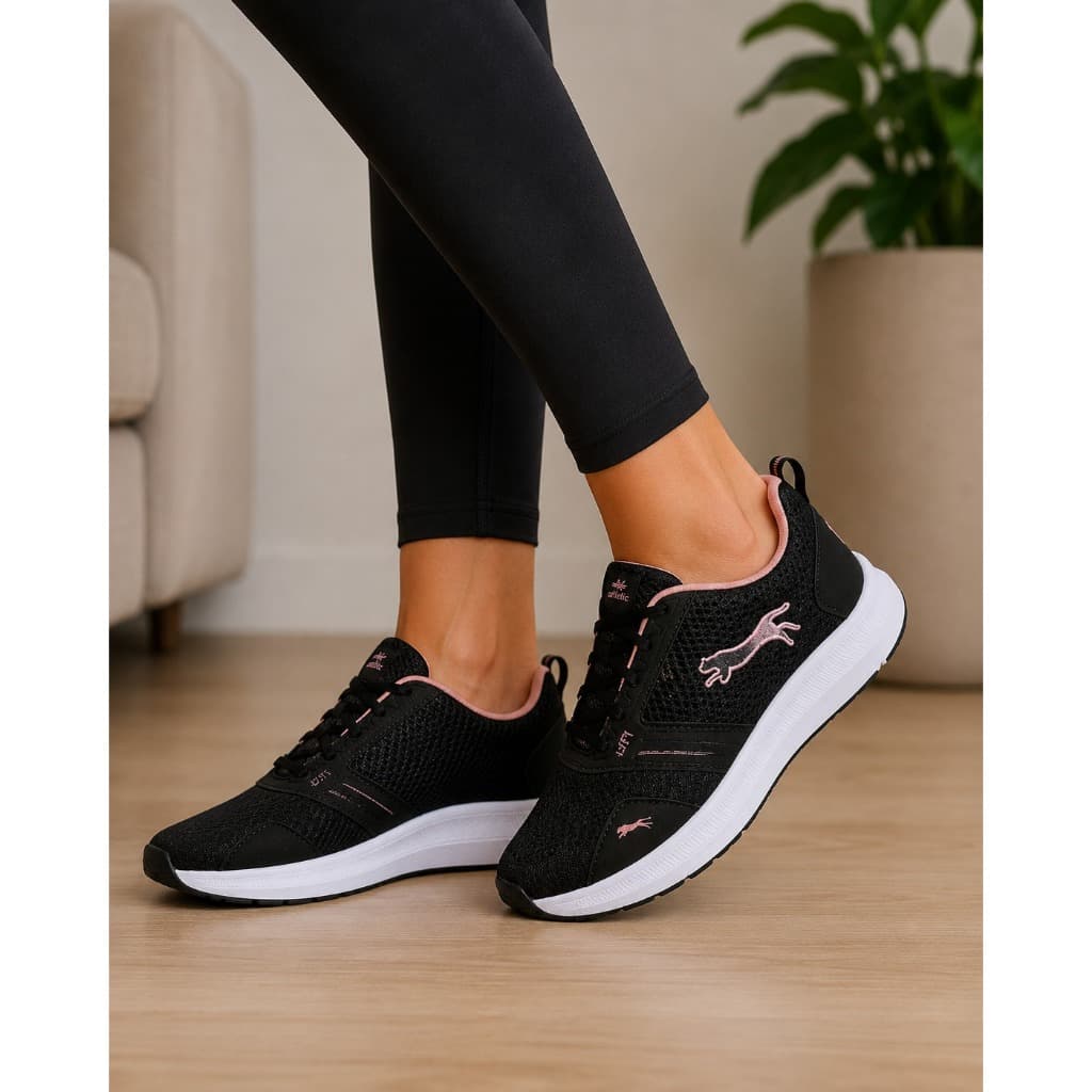 TÊNIS FEMININO ESPORTIVO CAMINHADA ACADEMIA  FIT LEVE E CONFORTÁVEL ANTIDERRAPANTE  DESCONTO IMPERDÍVEL  ENVIO IMEDIATO