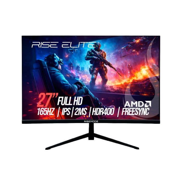 Monitor Gamer Rise Mode Elite 27" FHD 165hz IPS 2ms HDMI DisplayPort - RM-MOG-27F165FH-B