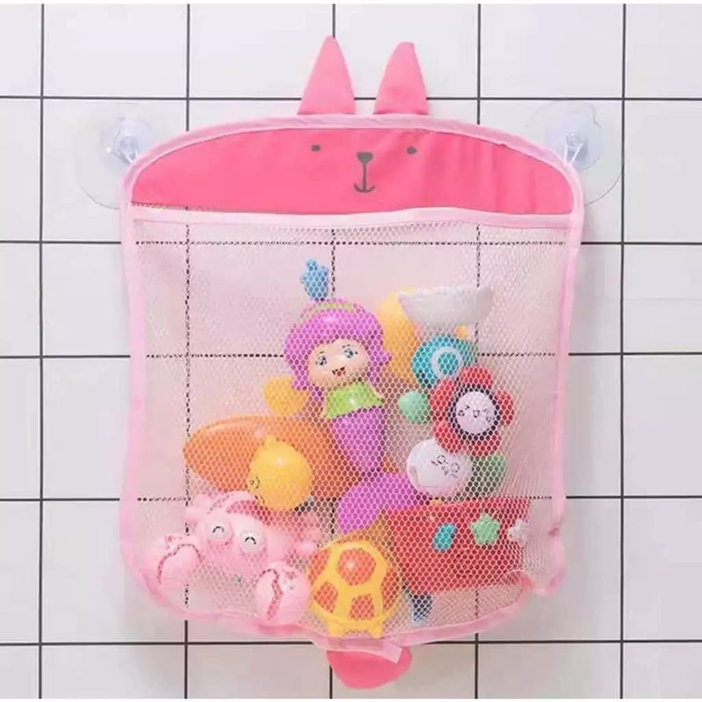 Cesto Multiuso Organizador Ventosa Parede Quarto Banheiro Para Brinquedos -HSA3073