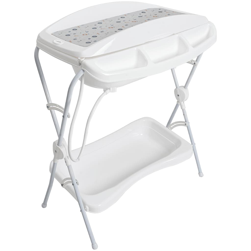 Banheira de Bebe Desmontavel com Trocador Kiddo Shower Grafite