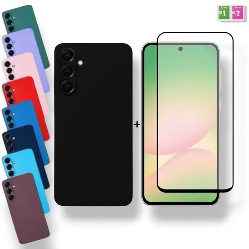 Kit Capa + Película Galaxy A15 Capinha Anti Impacto Samsung Proteção Premium