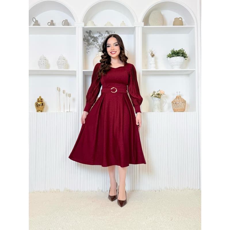 Vestido Sarai Bufante/Moda Feminina/Vestido Longo/Vestido para Igreja/Vestido para Casamento