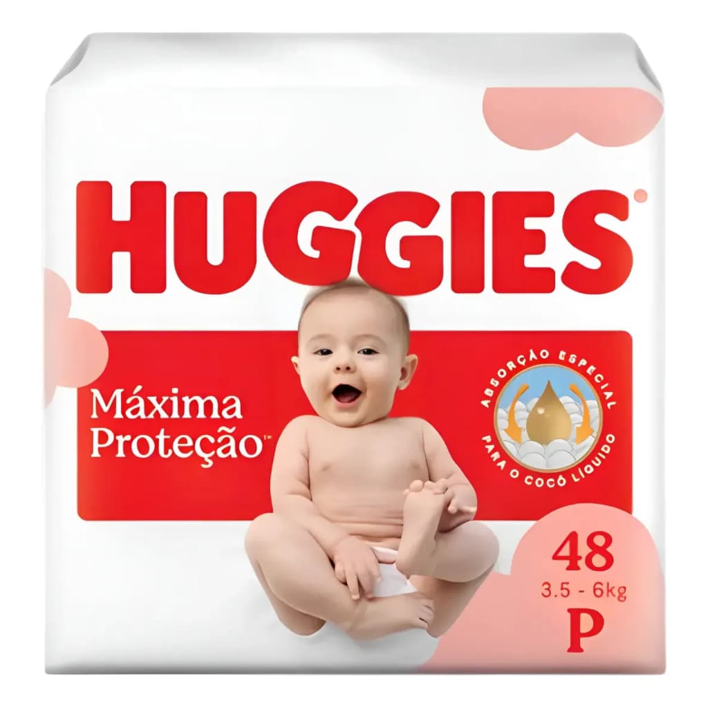 Huggies Fraldas Supreme Care Recém Nascido P 48 Unidades