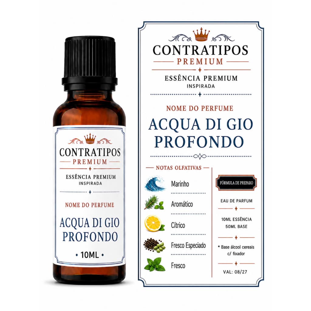 ESSENCIA CONCENTRADA MASCULINA 30ML IMPORTADA ALTA FIXAÇÃO