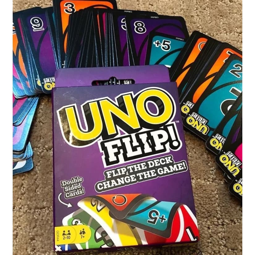 Jogo De Tabuleiro Funny Deck UNO FLIP------Diversão Garantida para Toda a Família