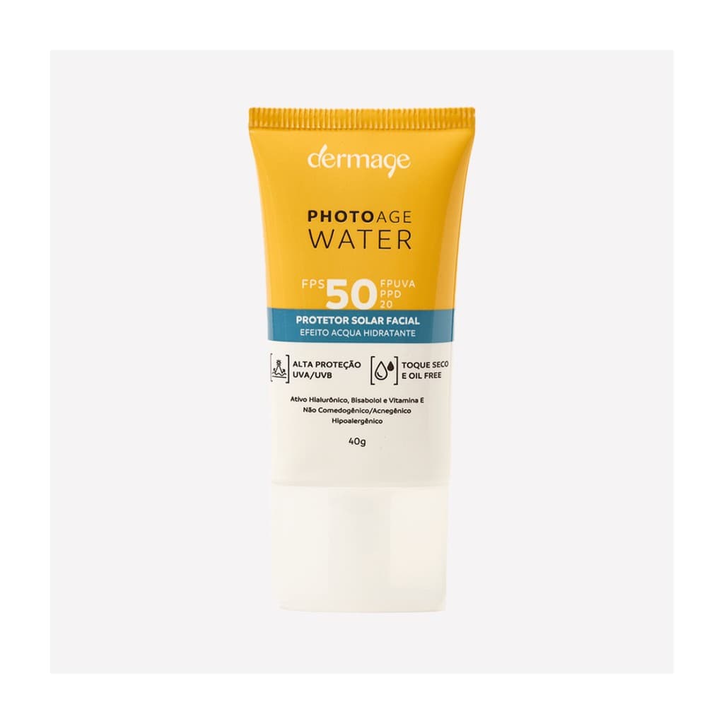 Protetor Solar Facial Dermage Age Water Fps 50 40G Val 06/2028