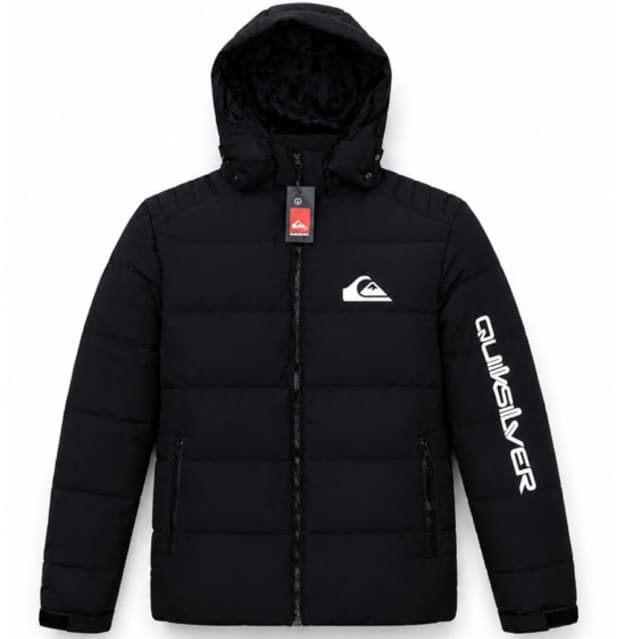 Jaqueta Bobojaco Quiksilver Masculina Premium Forrada Peluciada Impermeável Touca Removível Inverno Frio