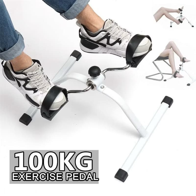 Mini Bicicleta Ergométrica Portátil com Dobramento Prático para Idosos