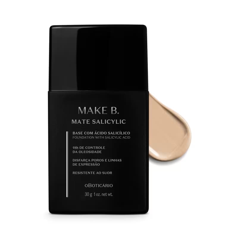 Base Líquida Efeito Mate Make B. Salicylic