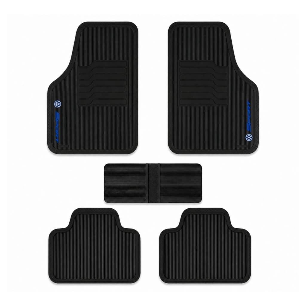 Kit Automotivo De Tapetes Emborrachados Impermeável Para Carros Modelos Volkswagen Vw