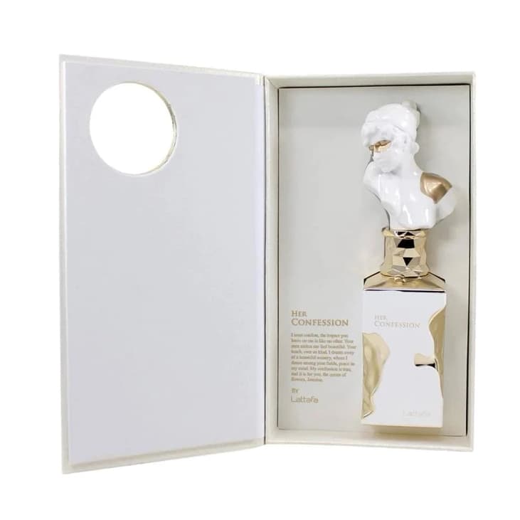 Perfumes importados Árabe Her/His Confession Eau De Parfum Feminino EDP 100ml Aumente o charme