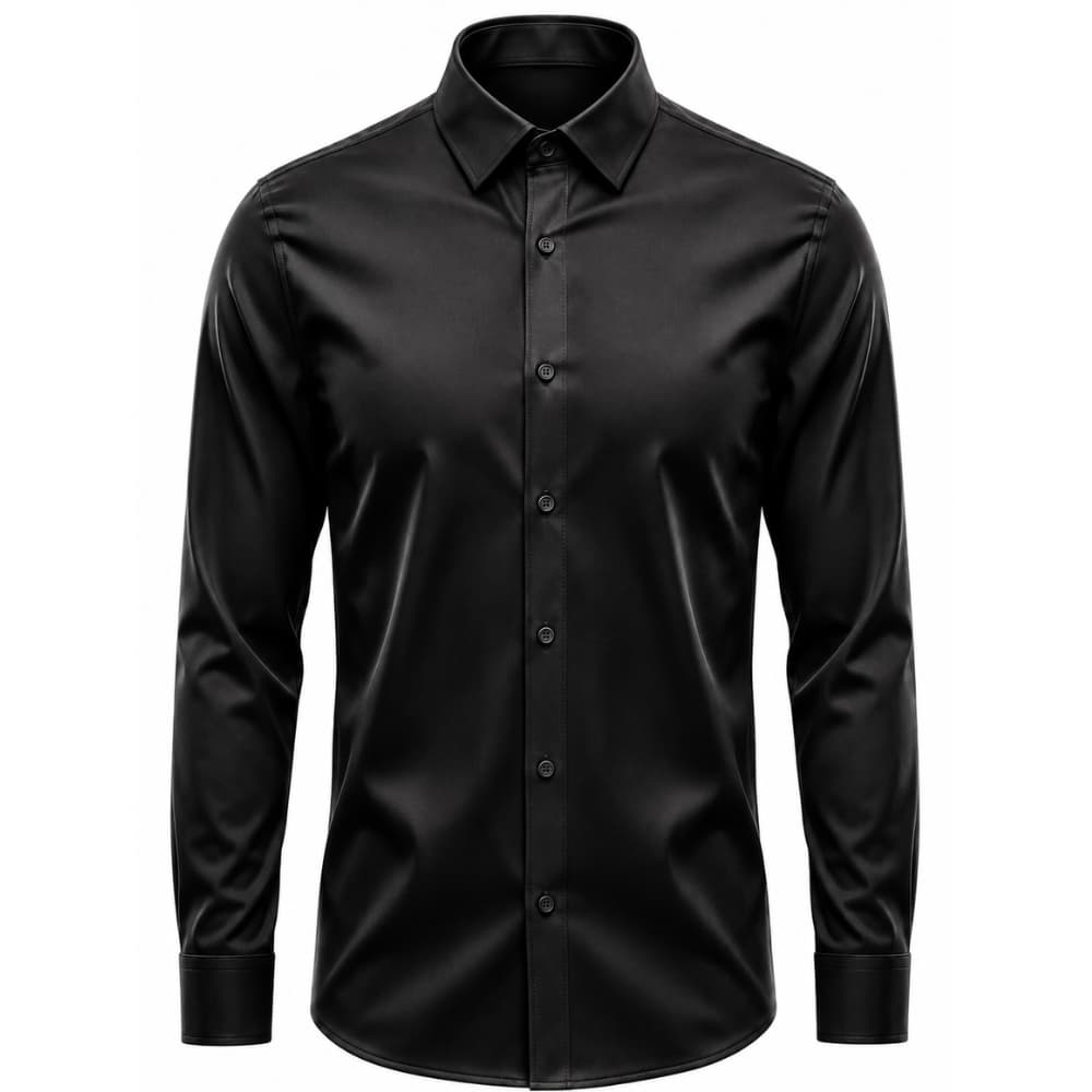 Camisa Social Masculina Slim Fit Tecido Leve Caimento Justo ao Corpo Elegante Trabalho Eventos e Festas - LOVE INSIDE