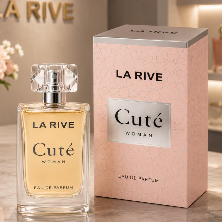 Perfume Feminino La Rive Cuté Woman Eau de Parfum 100ml Original Importado Longa Duração