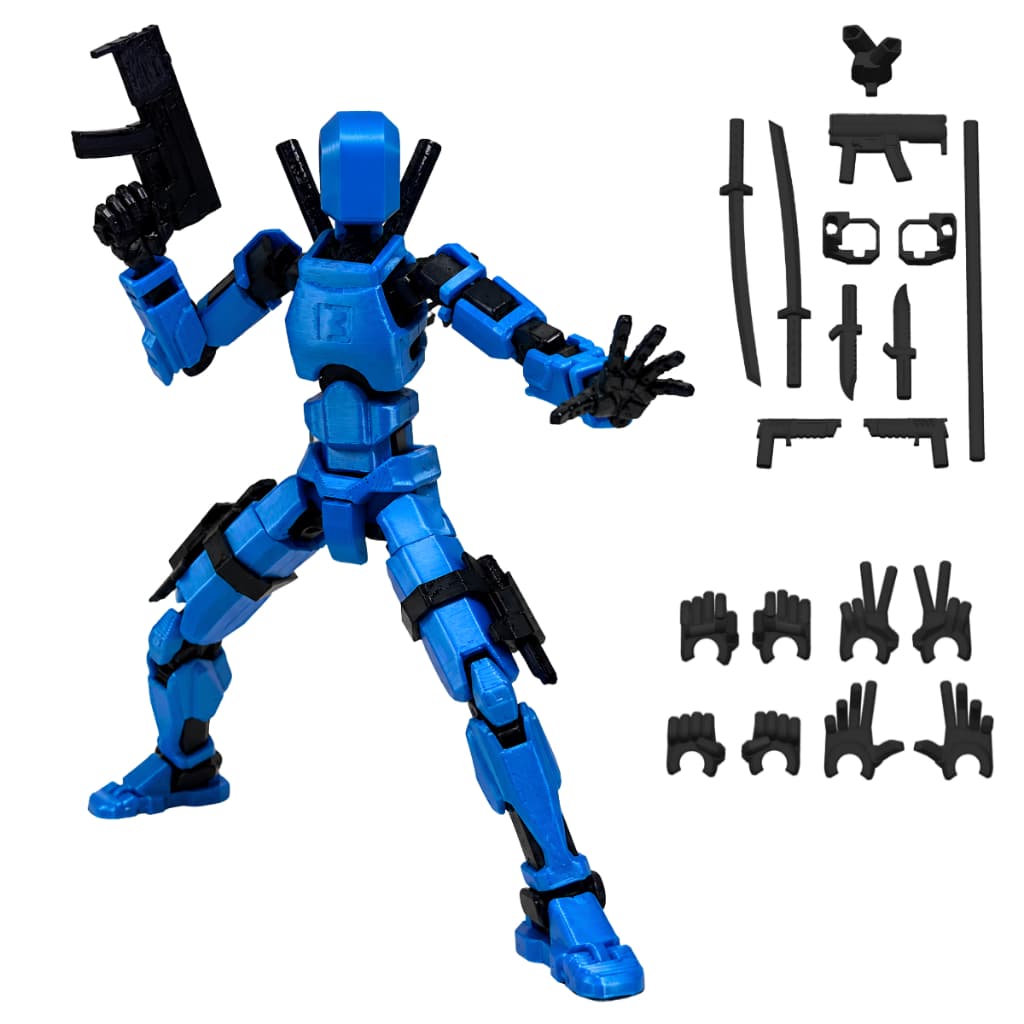 Boneco Dummy 13 Articulado - Kit Montagem 3D