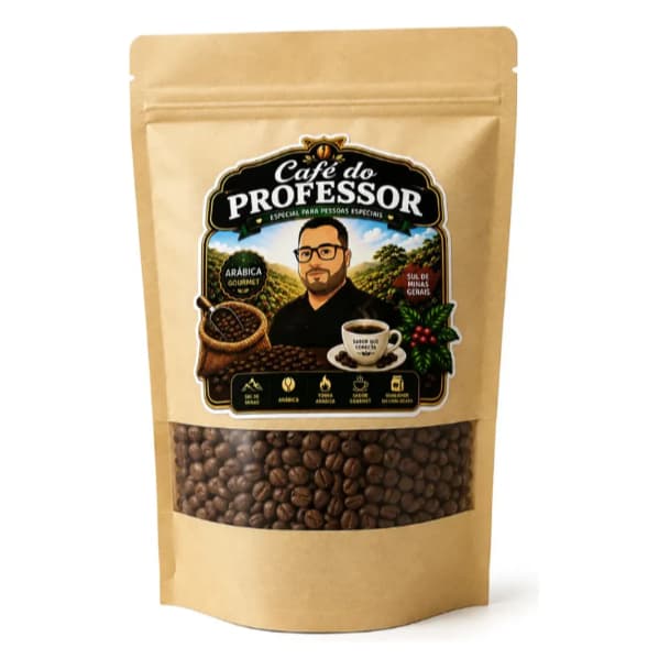Café Dor Professor em Grãos Torra Media 250 Gramas