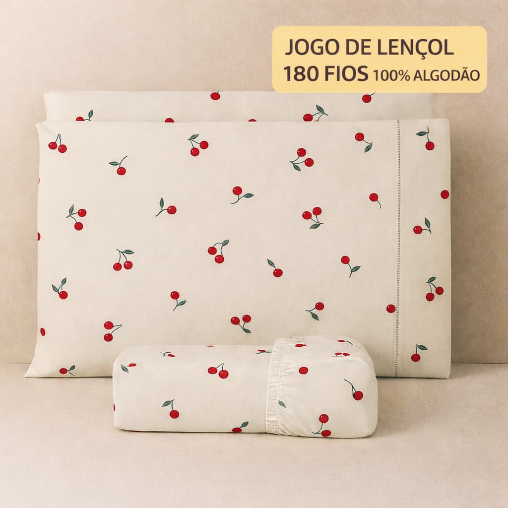 JOGO DE LENÇOL 2 E 3 PEÇAS 180 FIOS 100% ALGODÃO SOLTEIRO CASAL QUEEN KING TOQUE MACIO